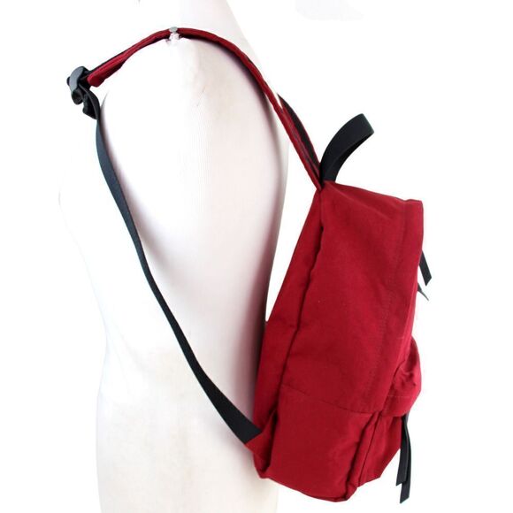 Marc by Marc Jacobs NY RED COTTON CANVAS BACKPACK SHOULDER BAG HANDBAG PURSE - Picture 3 of 10